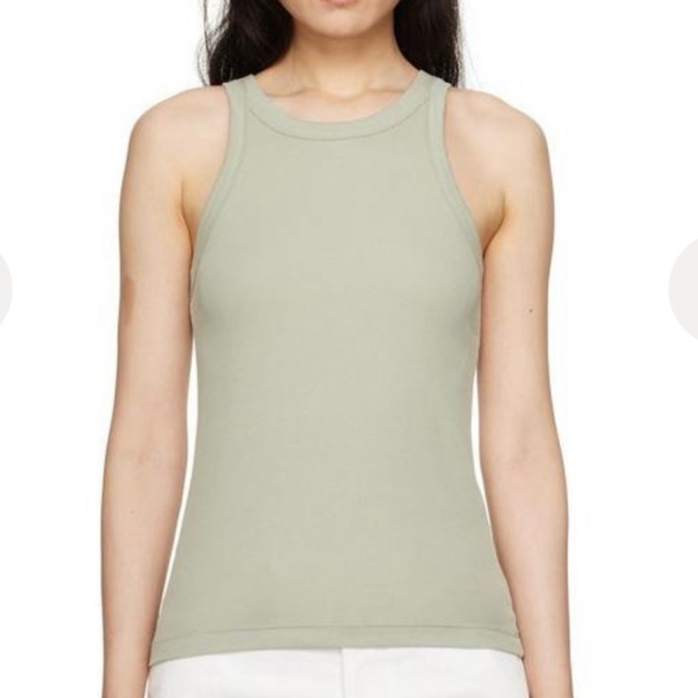 NWOT TOTÊME CURVED RIB ORGANIC COTTON JERSEY TANK TOP | XS (US 2)